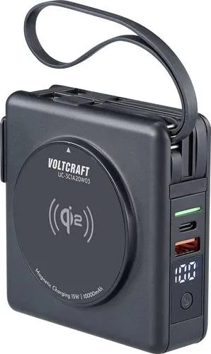 VOLTCRAFT UC-3C1A20W03 Reiseladeadapter - Notebook-Netzteile/-Ladegeräte mit 20W Leistung, 1x USB-A und 3x USB-C Fast Charge für schnelles Laden mehrerer Geräte unterwegs.