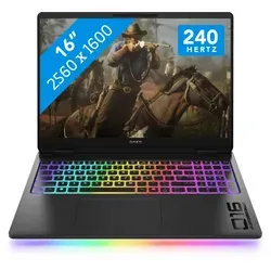 HP Omen Max 16-ak0073ng Gaming Notebook 40,6 cm (16 Zoll) - Gaming Laptop mit leistungsstarker Grafikkarte, ideal für anspruchsvolle Spiele und flüssiges Multitasking.