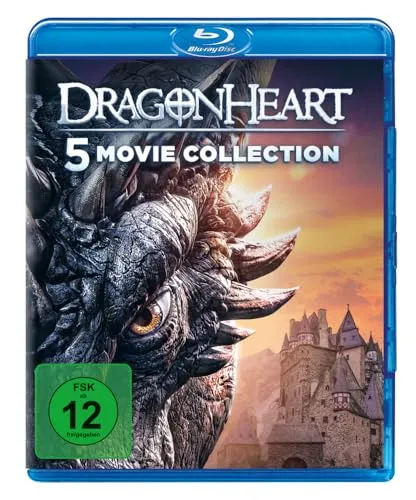 Dragonheart 5-Movie Collection - Filme in einer exklusiven 5-Blu-ray-Box, beinhaltet alle Teile der beliebten Fantasy-Serie mit fantastischen Drachen und epischen Abenteuern.