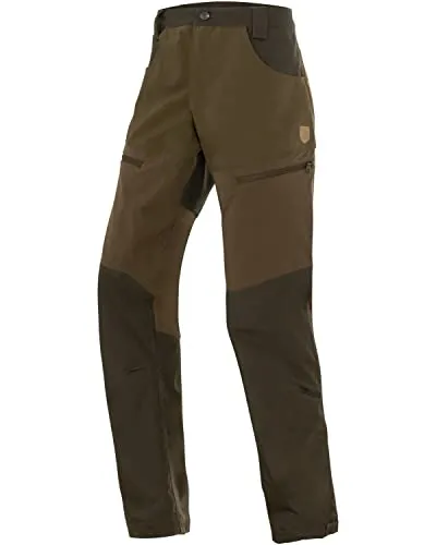 Parforce Hose Stretch-Pant Oliv, 48 - Bequeme Hose mit Stretcheinsätzen für optimale Bewegungsfreiheit. Ausgestattet mit praktischen Reißverschluss-Cargotaschen und Ventilationsreißverschlüssen für komfortable Nutzung im Freien.