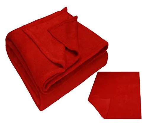 Betz XXL Teddy Wohndecke 150x200 cm - Wohndecke in XXL Größe 150x200 cm aus 100% Polyester, kuschelig und waschbar bei 30°C, perfekt für gemütliche Abende auf der Couch.