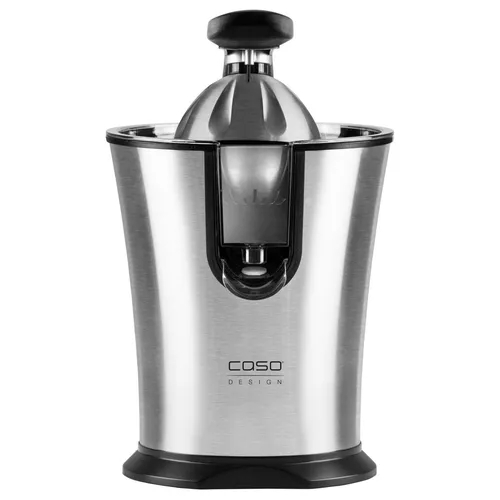 Caso CP 300 Design-Zitruspresse - Entsafter für alle Zitrusfrüchte mit kraftvollem 160 W Motor, leiser Bedienung und komfortablem Hebel-Pressarm für müheloses Auspressen.