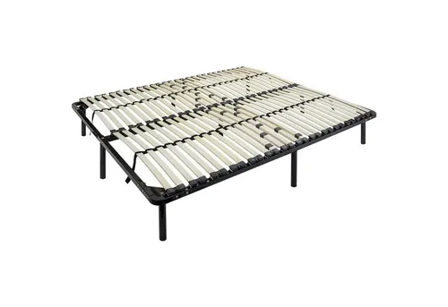 i-flair Lattenrost NEU mit Füßen - Extra stabiler Lattenrost mit 5 Liegezonen, max. Belastbarkeit von 180 kg, ideal für Kaltschaum- und Federkernmatratzen, bietet hohen Komfort für erholsamen Schlaf.