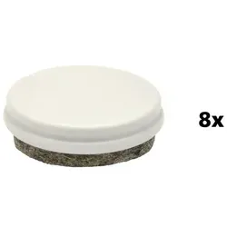 WAGNER design yourself Klick-Gleiter QuickClick® Nachfüllpack für Stuhlgleiter, Möbelgleiter, Filzgleiter, Kunststoffgleiter