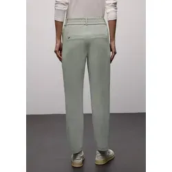 Street One Slim Leg Hose Dark Mint Green 46 von Street One
