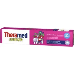 Theramed Junior Erdbeere Fluorid Zahncreme Schutz gegen Karies 75ml