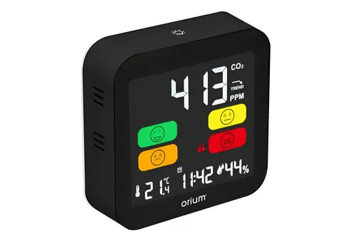 CO2 Melder Messgerät mit Ampelanzeige von orium