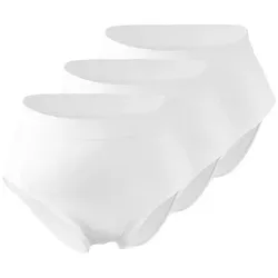 Yenita® Slip (3-St) in angenehmer Microfaserqualität weiß L