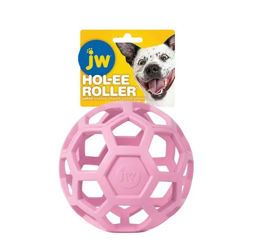 JW Pet Tierquietschie JW HOLL-EE ROLLER trend-ee pink L