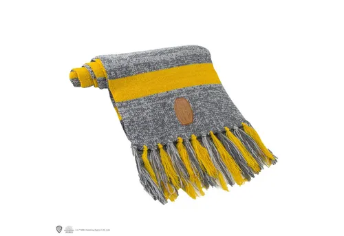 Cinereplicas Schal Newt Scamander - Phantastische Tierwesen - Modeschal im Stil von Newt Scamander, warm und kuschelig, aus 100% Polyacryl, ideal für Fans von Harry Potter und Hufflepuff.