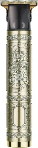 Professioneller Haarschneider im Vintage-Design mit Akku-Betrieb