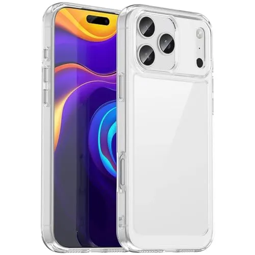 CoolGadget Ultradünne Handyhülle für iPhone 17 Pro Zero Case, ultradünne Soft Hülle aus TPU, kaum sichtbar & leicht, kompatibel mit iPhone 17 Pro (6,3 Zoll)