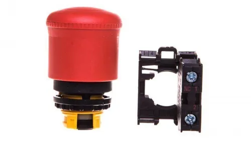Eaton Sicherheitsknopf 22mm 1R IP66 Zug M22-PV/K01 - Fehlerstromschutz (RCD) mit IP66 und IP69, ideal für sichere Not-Aus-Anwendungen in anspruchsvollen Umgebungen.