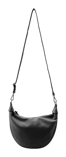 FREDsBRUDER Good Vibes Only Hobo Bag - Stilvolle Schultertasche in Schwarz - Damentaschen, ideal für die Freizeit, verstellbare Schultertasche aus hochwertigem Leder und Polyurethan für einen lässigen Look.