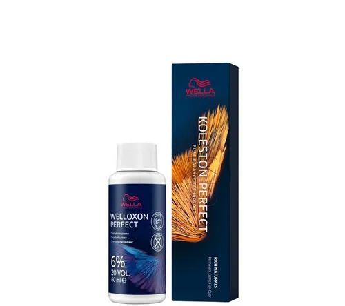 Wella Professionals Haarfarbe Koleston Rich Naturals + Welloxon Perfect 6% 60ml