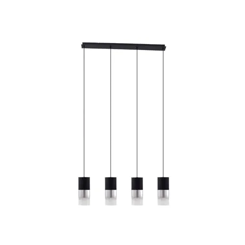 Lindby Deckenlampe Sebatin 40 cm – Dimmbar und elegant - Weihnachtsbeleuchtung mit eleganter Stoff- und Metallkombination in Weiß, ideal für stimmungsvolle Akzente. Dimmbar für individuelle Lichtgestaltung.