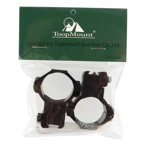 ToopMount Taktische Montageringe 30mm High Profile Scope-Ringe Adapter für 11 mm Schwalbenschwanzschiene