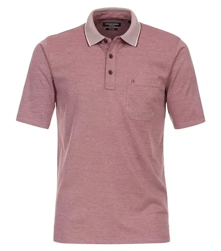 CASAMODA Polo-Shirt Uni - Poloshirt für Herren aus hochwertigem Baumwollmix, mit normaler Passform und sportlichem Design. Ideal für vielseitige Kombinationen und mit praktischer aufgenähter Brusttasche.