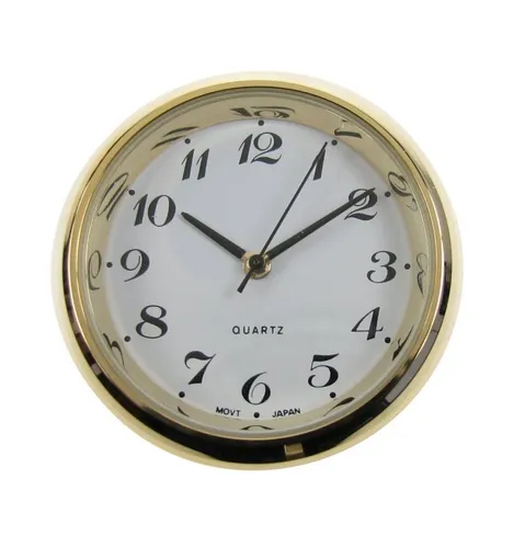 Selva Technik Wanduhr Einsteckwerk UTS Trommel Ø 31mm in gelb von Selva Technik