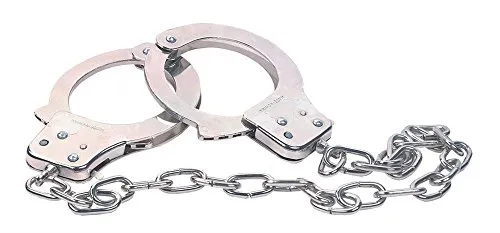 Chrome Hand Cuffs Kettenlänge 48,3 cm