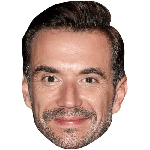 Florian Silbereisen (Smile) Maske aus Karton