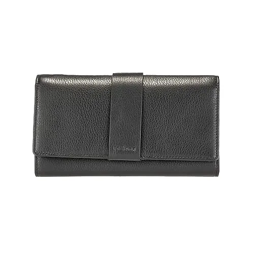 Maître Maitre Querbörse Damen Kirschroth Diedburg LH14FZ - Geldbörse mit RFID-Schutz, 11 Kreditkartenfächern und geteiltem Münzfach für optimale Sicherheit und Organisation.