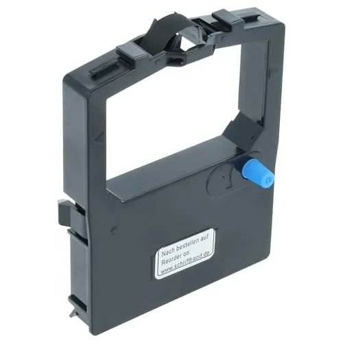 vhbw Farbband Nylonband Tintenband kompatibel mit Nadeldrucker Oki Microline ML-182, ML-183, ML-192, ML-193, ML-280, ML-320 Ersatz für 9002303.