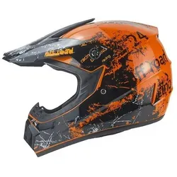 Motorradhelme Orange von FunSport-Factory