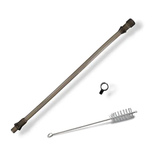 DL-pro Milchschlauch für Philips Saeco 421941310831 mit Reinigungsbürste für SM7 Xelsis Kaffeevollautomat Kaffeemaschine Kaffeeeautomat