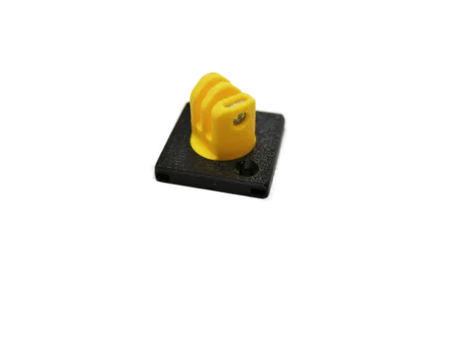 GoPro-kompatibler Adapter/Halterung mit Kabelbinder & Schraube