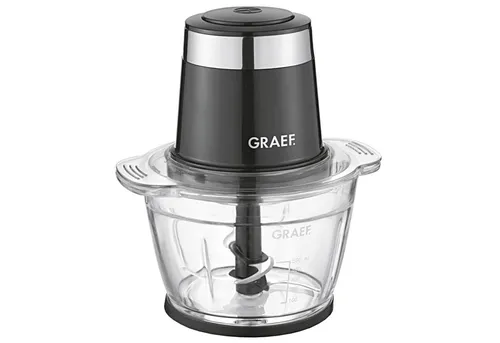 GRAEF Zerkleinerer CH502 - Universalzerkleinerer, 500 Watt Motor, hochwertiger 1 Liter Glasbehälter, ideal für Babynahrung und schnelle Zubereitung