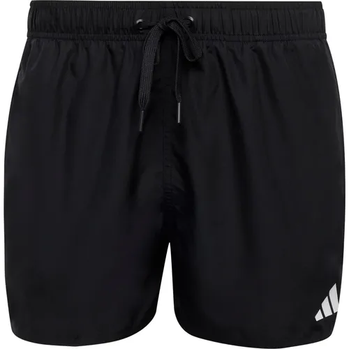 ADIDAS Herren Badeshorts 3-Streifen 3-Inch - Badeshorts aus 100% recycelten Materialien, schnell trocknend und mit komfortablem Mesh-Innenslip, ideal für Pool und Strand.
