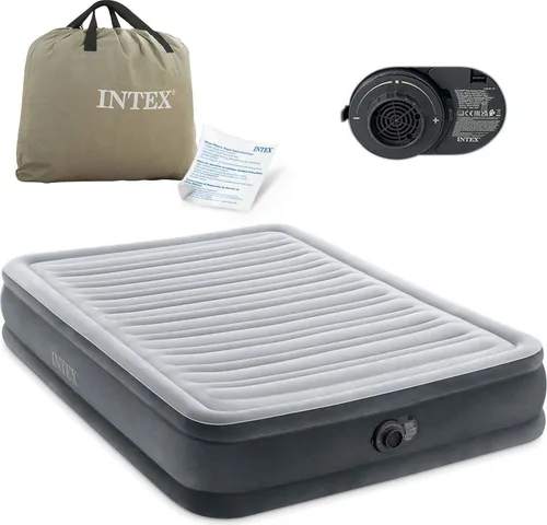 Aufblasbare Matratze 191x137x33 cm mit eingebauter Elektropumpe INTEX 67768ND