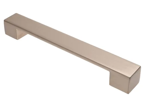 Küchengriff eckig Schrankgriff BA 160mm Möbelgriff edelstahloptik Türgriff *626