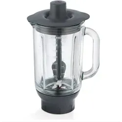 Kenwood AT 358 ThermoResist Glas-Mixaufsatz 1,6 Liter Grau