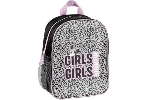 GOLDKIDS Schulranzen Minnie Mouse Disney Rucksack Kinder, (Schultasche Kindergarten mit Aufdruck, 1-tlg., Kinderrucksack für Mädchen, Kinder), Geschenk inkl. leuchtende Anhänger