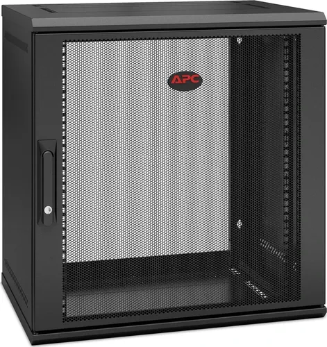 APC NetShelter WX AR112SH4 - Gehäuse - geeignet für Wandmontage - Schwarz - 12U - 48.3 cm (19