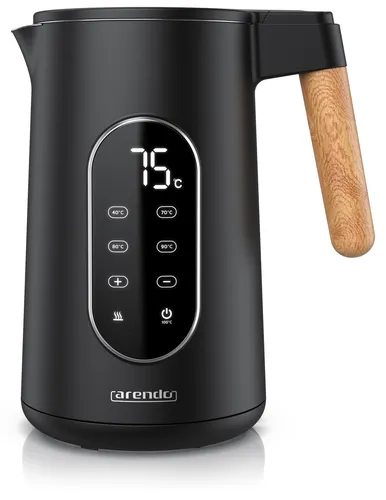 Arendo Wasserkocher mit Temperatureinstellung 40°C