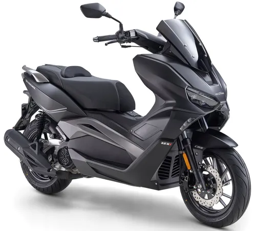 Luxxon Motorroller Silvermax 125 – Maxi-Scooter in Matt-Anthrazit