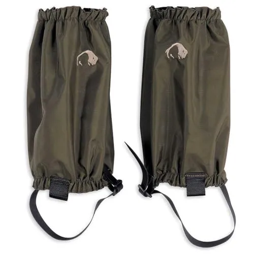 Tatonka Gaiter 420 HD Short olive (331) - Gamaschen für Wander- und Trekkingtouren, schützen zuverlässig vor Nässe und Gestrüpp. Umweltfreundliche PFC/PFAS-freie Imprägnierung und robustes Nylon sorgen für Langlebigkeit und Komfort.