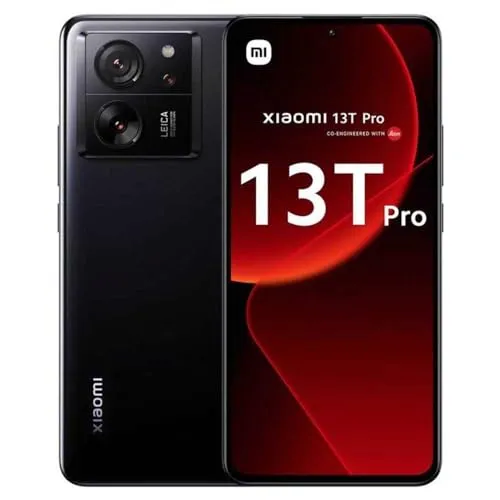 Xiaomi 13T Pro 16GB RAM & 1TB Speicher - 5G Smartphone in Schwarz - Handys & Smartphones mit beeindruckender Dreifach-Kamera, 6,67
