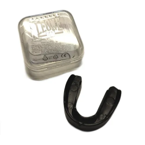 LEONE 1947 Einfacher Mundschutz Schwarz Taglia Unica PD521 Schutzmaske