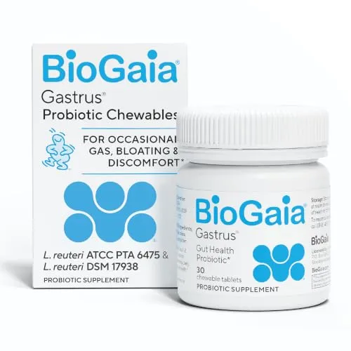 BioGaia Gastrus Probiotische Kautabletten 30 Tabletten bieten eine natürliche Lö