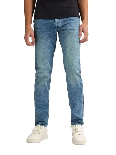 Petrol Industries Seaham Jeans Slim Fit für Männer - 31 - Blue - Stylische Slim Fit Jeans für Männer, gefertigt aus hochwertigen Materialien für optimalen Tragekomfort. Ideal kombinierbar und inspiriert von Vintage-Autos und Motorrädern.