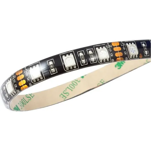Produktbild Aqua Computer RGB-LED Strip, IP65, schwarz - 25cm (RGB) (53193)