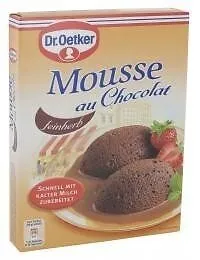 Dr.Oetker Mousse au Chocolat feinherb mit hohem Kakaoanteil 86g