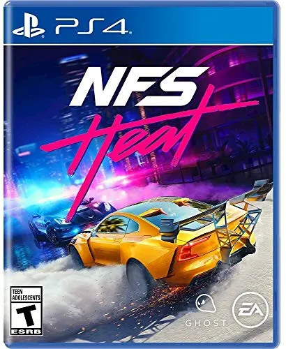 Need for Speed Heat für PlayStation 4 - Rasantes Rennspiel für PS4 von Electronic Arts, USK ab 16 Jahren, bietet packende Verfolgungsjagden und eine offene Spielwelt.