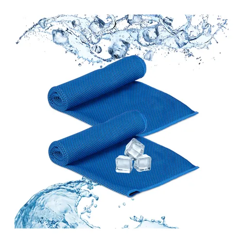 Kühlendes handtuch Kühlhandtuch Kühltuch Sporthandtuch leicht 90 x 30 cm