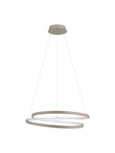 EGLO LED Pendelleuchte RUOTALE, 1-flammig in beige von EGLO
