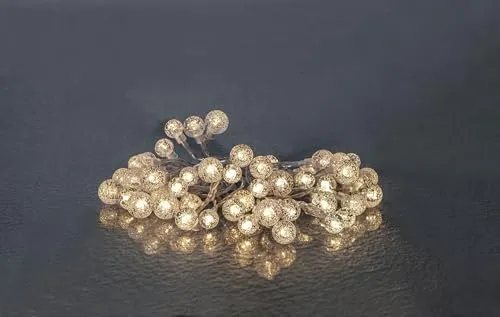 Star LED-Partykette 'Berry', 50 warmwhite LED,